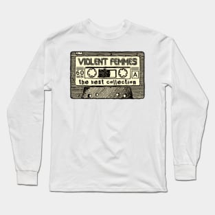 Violent femmes cassette Long Sleeve T-Shirt